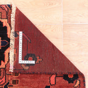 Afshon Persian Hamadan Red Blue Rug