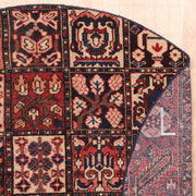 Afshon Bakhtiar Patch Blue Red Rug