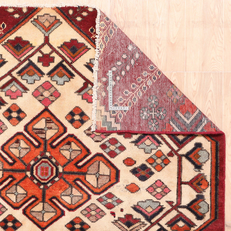 Afshon SY54 Medallion Red Rug
