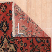 Afshon Hamadan Medallion Red Blue Rug