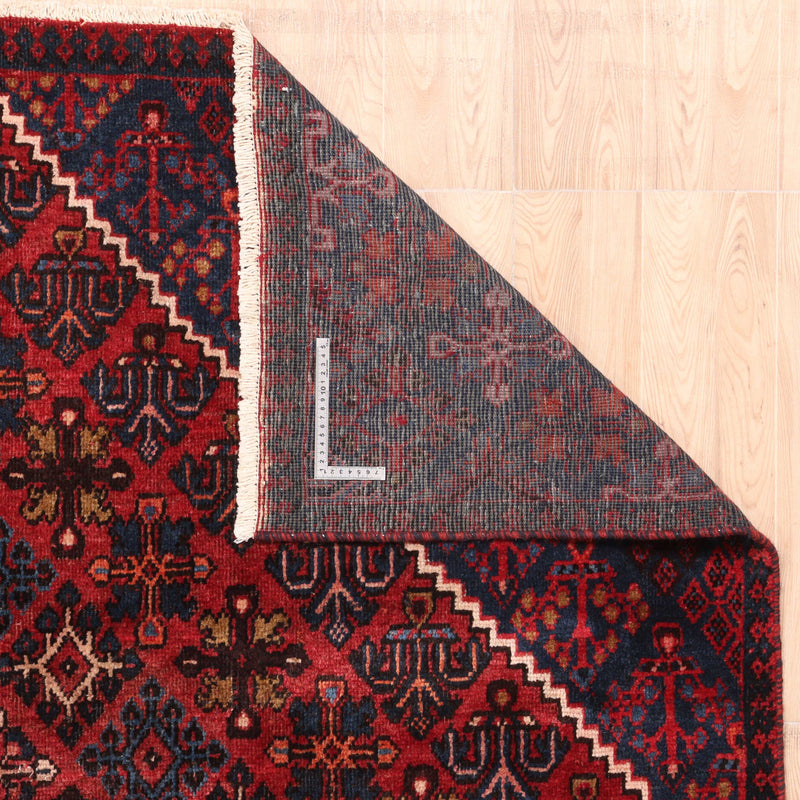 Afshon SY58 Geometric Red Rug