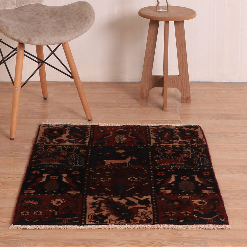Afshon SY38 Compartment Multi Colour Rug
