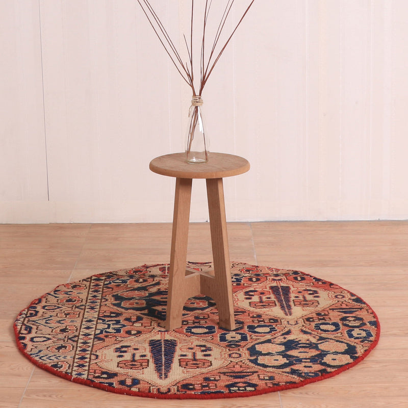 Afshon SY72 Four Flowers Round Rug