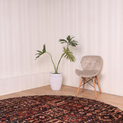 Afshon Bakhtiar Patch Blue Red Rug