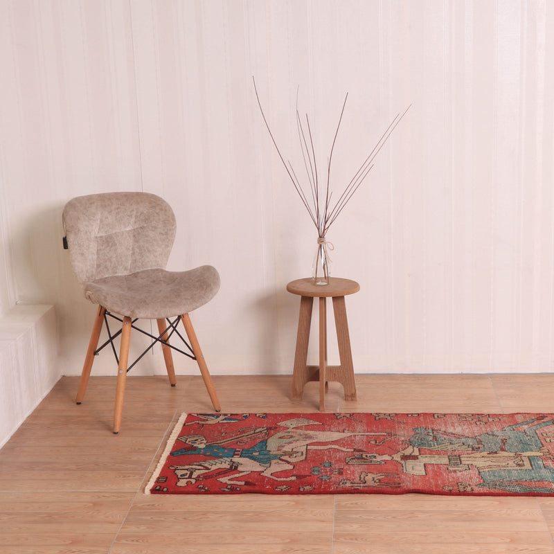 Afshon SY55 Hunting Red Rug