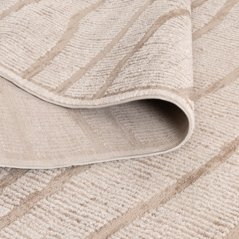 Mesa Abstract Bars Ivory Rug