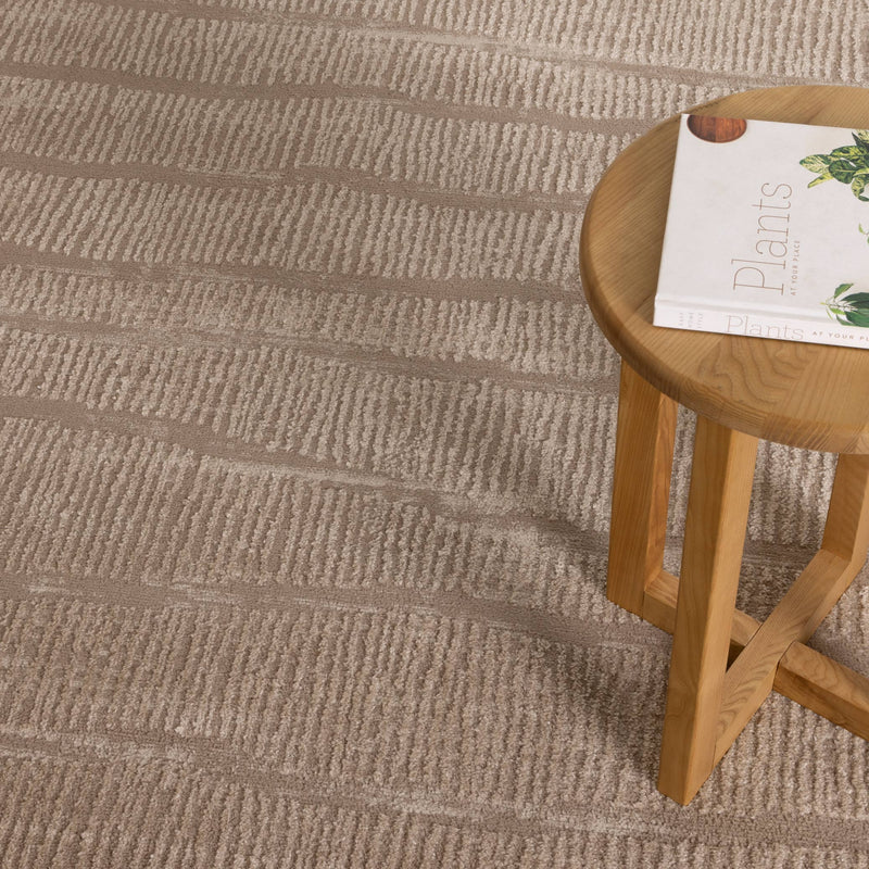 Mesa Abstract Bars Beige Rug