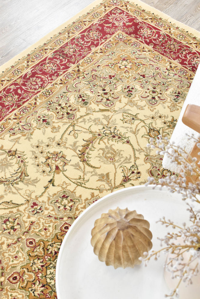 Adelaide Appila Cream Red Rug