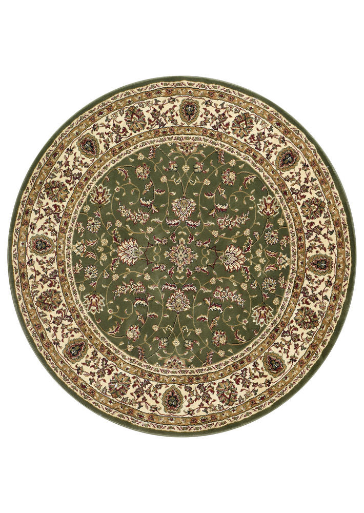 Adelaide Arno Green Round Rug