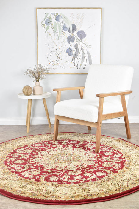 Adelaide Appila Red Round Rug