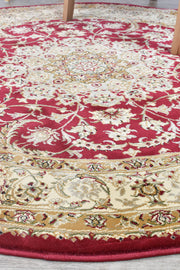 Adelaide Appila Red Round Rug