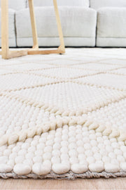 Lure Coast Diamond Frost Wool Rug