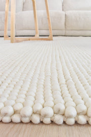 Lure Drops Ivory Tusk Wool Rug
