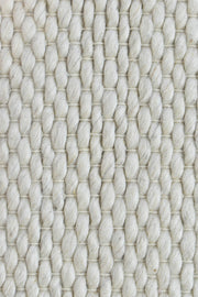 Lure Drops Pearl Wool Rug