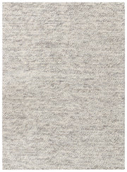 Lure Pebbles Silver Mist Wool Rug