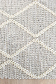 Lure Coast Diamond Stone Wash Wool Rug