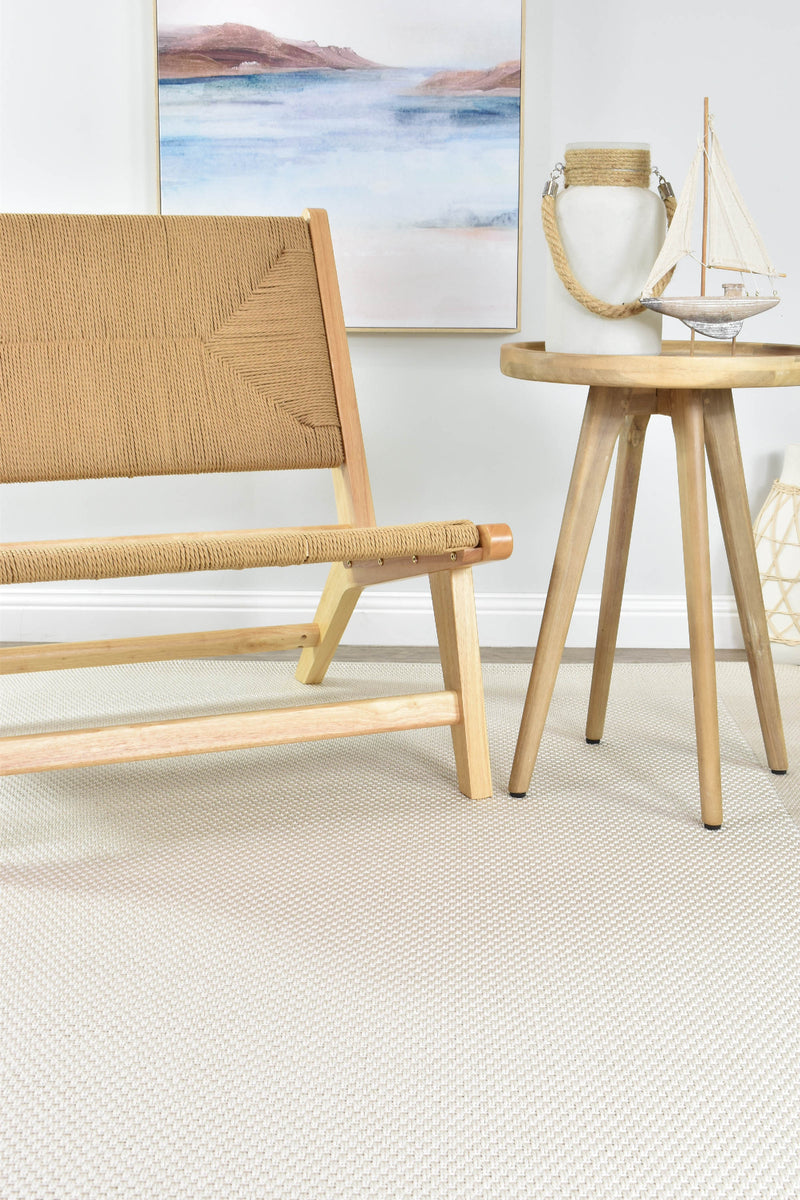 Outdoor Living Sisal White Runner Rug