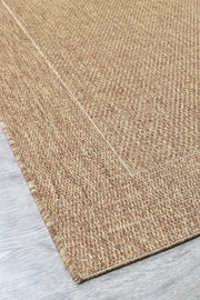 Outdoor Living Sisal Beige Brown Rug