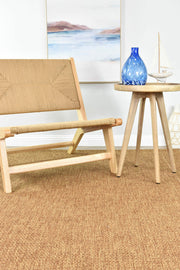 Outdoor Living Sisal Beige Brown Runner Rug