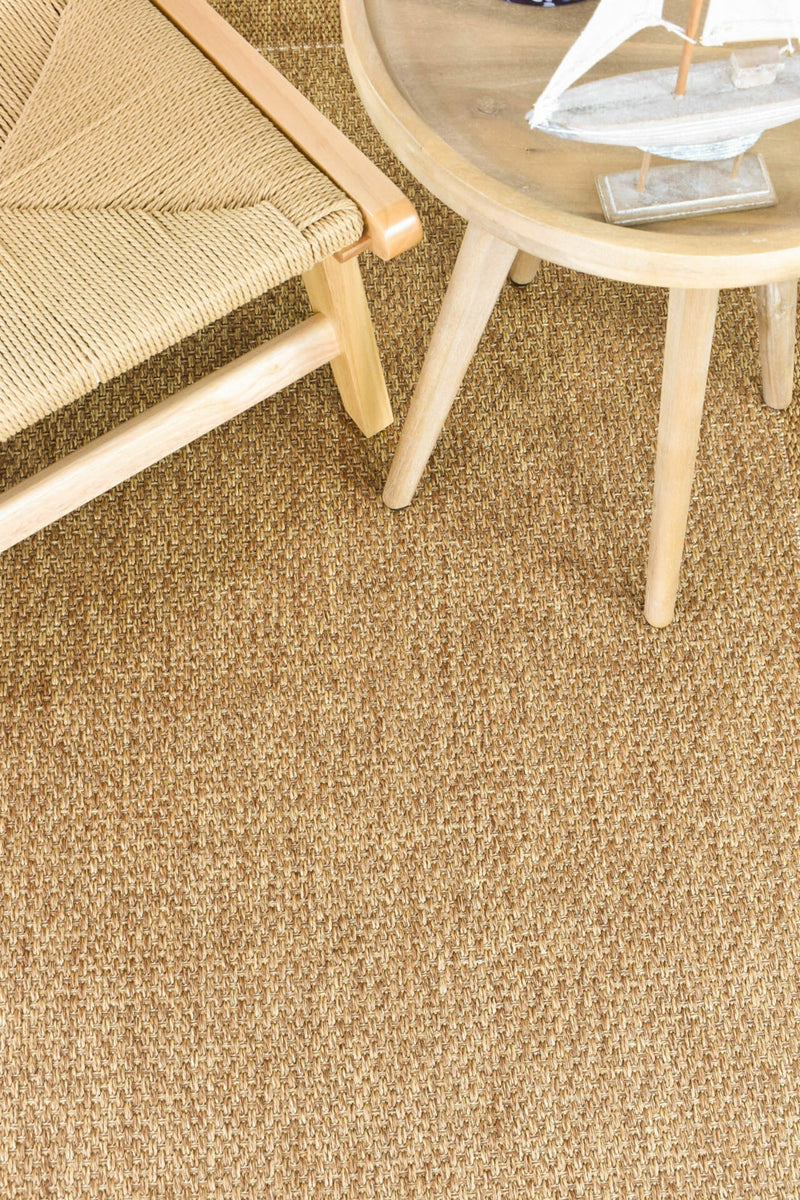Outdoor Living Sisal Beige Brown Runner Rug