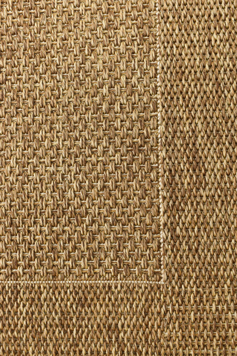 Outdoor Living Sisal Beige Brown Rug