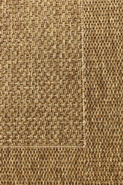 Outdoor Living Sisal Beige Brown Runner Rug