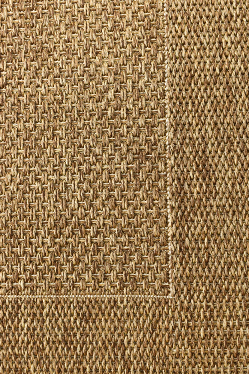 Outdoor Living Sisal Beige Brown Runner Rug