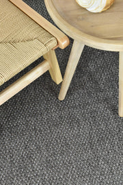 Outdoor Living Sisal Charcoal Runner Rug