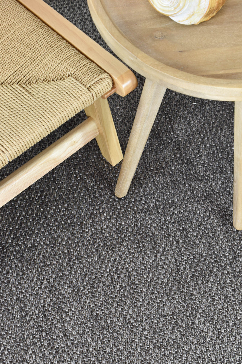 Outdoor Living Sisal Charcoal Rug Rug