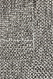 Outdoor Living Sisal Charcoal Runner Rug