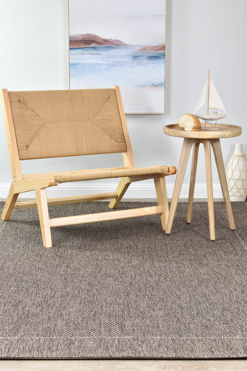 Outdoor Living Sisal Charcoal Rug Rug