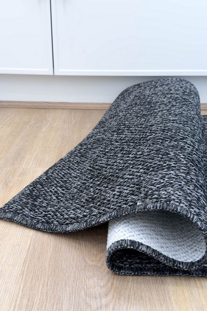 Outdoor Living Sisal Dark Grey Rug