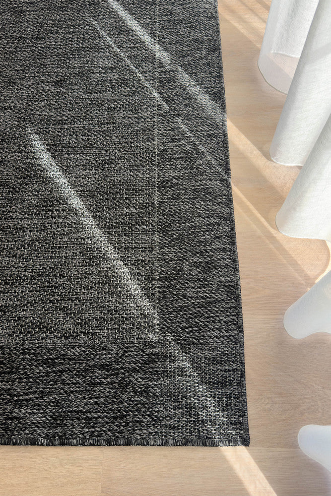 Outdoor Living Sisal Dark Grey Rug