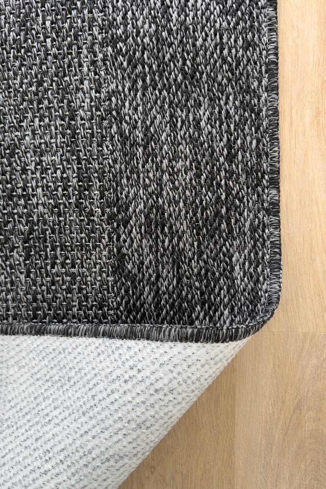 Outdoor Living Sisal Dark Grey Rug