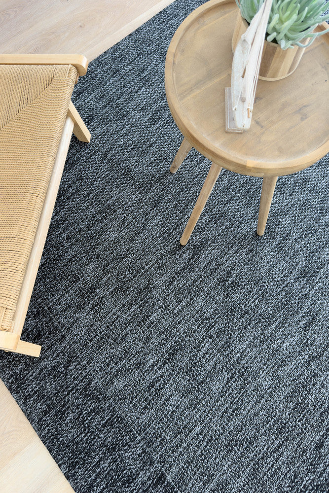 Outdoor Living Sisal Dark Grey Rug