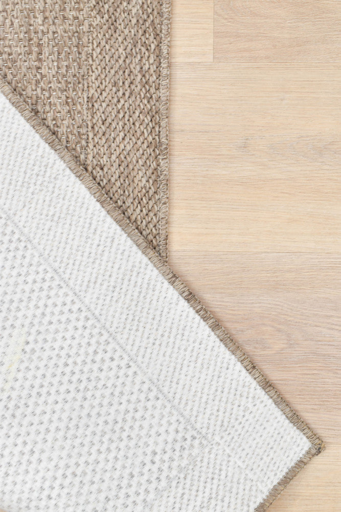 Outdoor Living Sisal Beige Runner Rug