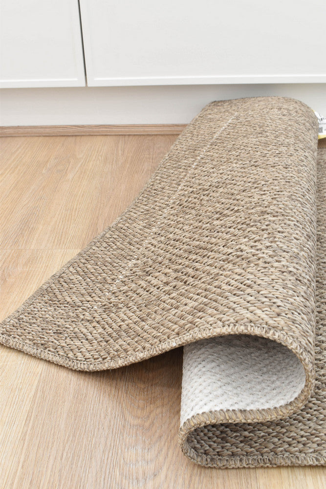 Outdoor Living Sisal Beige Runner Rug