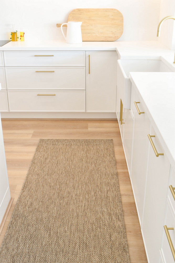 Outdoor Living Sisal Beige Runner Rug