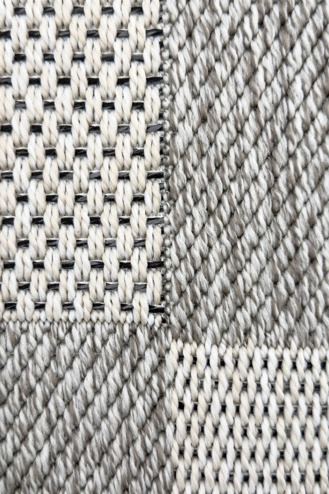Outdoor Living Sisal Cream Grey Rug