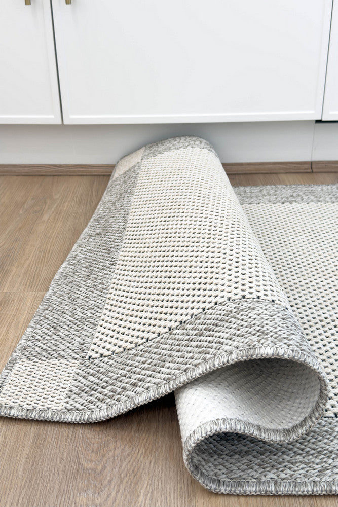Outdoor Living Sisal Cream Grey Rug