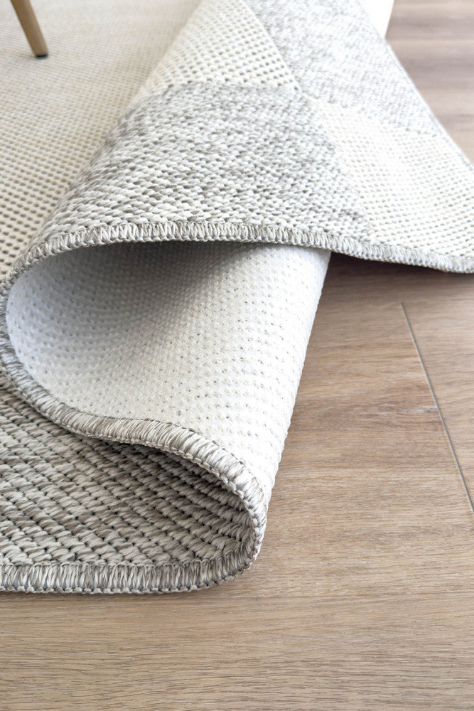 Outdoor Living Sisal Cream Grey Rug
