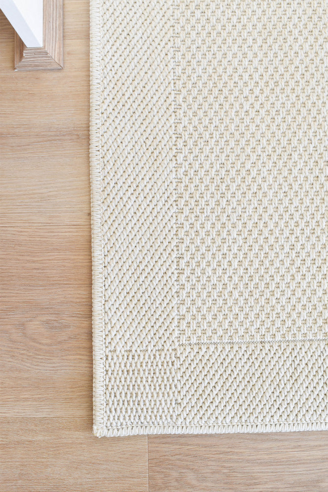 Outdoor Living Sisal Cream Runner Rug