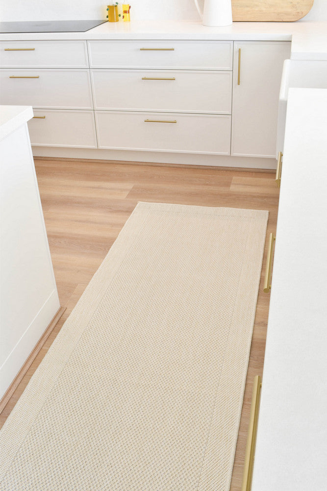 Outdoor Living Sisal Cream Runner Rug