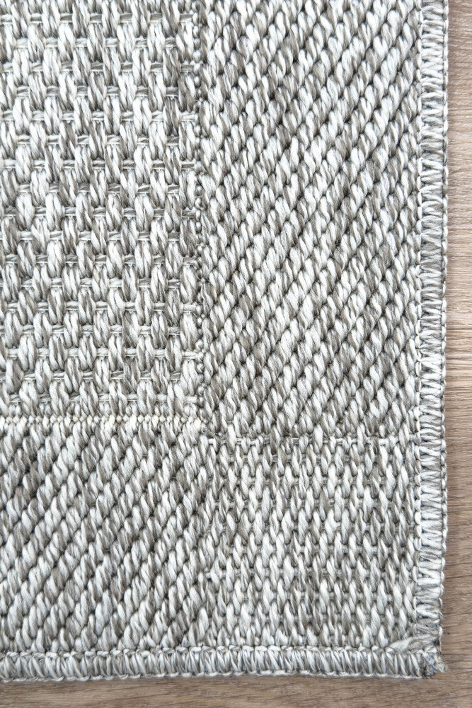 Outdoor Living Sisal Light Grey Rug