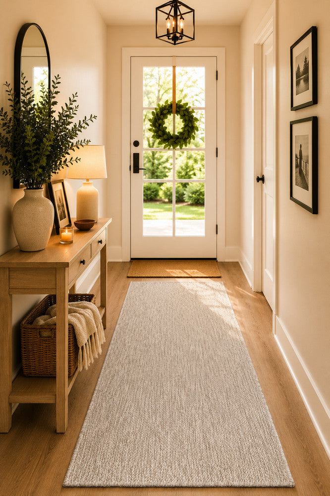 Outdoor Living Sisal Light Grey Rug