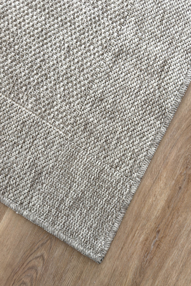 Outdoor Living Sisal Light Grey Rug