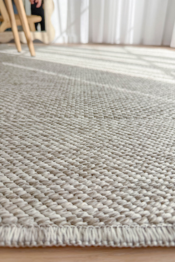 Outdoor Living Sisal Light Grey Rug