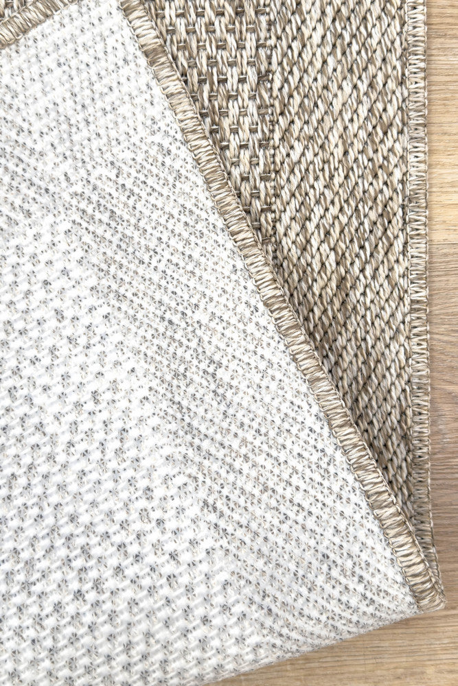 Outdoor Living Sisal Light Beige Runner Rug