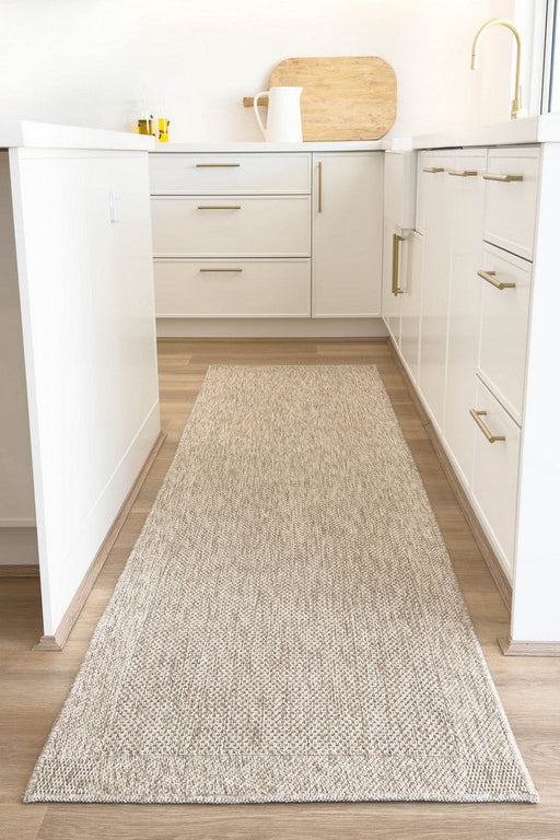 Outdoor Living Sisal Light Beige Runner Rug