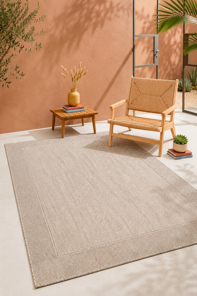 Outdoor Living Sisal Light Beige Rug